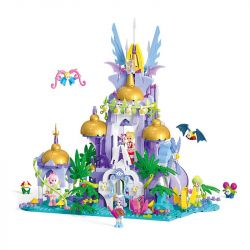 STAR DIAMOND 80680 non  VƯƠNG QUỐC YÊU TINH bộ đồ chơi xếp lắp ráp ghép mô hình Little Flower Fairy Nàng Tiên Hoa Nhỏ