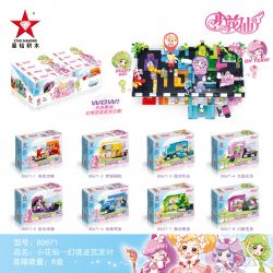 STAR DIAMOND 80671 non  BỮA TIỆC MÊ CUNG MA THUẬT bộ đồ chơi xếp lắp ráp ghép mô hình Little Flower Fairy Nàng Tiên Hoa Nhỏ