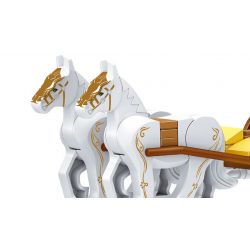 ZHEGAO QL1104 1104 non  XE bộ đồ chơi xếp lắp ráp ghép mô hình Girl Con Gái 351 khối