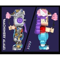 13800 non  NGƯỜI MÁY ARALE bộ đồ chơi xếp lắp ráp ghép mô hình Movie & Game MACHINERY ALALEI Phim Và Trò Chơi 2273 khối