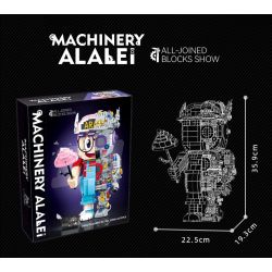 13800 non  NGƯỜI MÁY ARALE bộ đồ chơi xếp lắp ráp ghép mô hình Movie & Game MACHINERY ALALEI Phim Và Trò Chơi 2273 khối