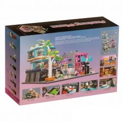K BOX 10507 non  GIẤC MƠ VUÔNG bộ đồ chơi xếp lắp ráp ghép mô hình Modular Buildings FANTASY PLAZA Mô Hình Nhà Cửa 3140 khối