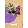 K BOX 10507 non  GIẤC MƠ VUÔNG bộ đồ chơi xếp lắp ráp ghép mô hình Modular Buildings FANTASY PLAZA Mô Hình Nhà Cửa 3140 khối