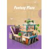 K BOX 10507 non  GIẤC MƠ VUÔNG bộ đồ chơi xếp lắp ráp ghép mô hình Modular Buildings FANTASY PLAZA Mô Hình Nhà Cửa 3140 khối