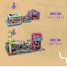 K BOX 10507 non  GIẤC MƠ VUÔNG bộ đồ chơi xếp lắp ráp ghép mô hình Modular Buildings FANTASY PLAZA Mô Hình Nhà Cửa 3140 khối