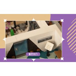 K BOX 10507 non  GIẤC MƠ VUÔNG bộ đồ chơi xếp lắp ráp ghép mô hình Modular Buildings FANTASY PLAZA Mô Hình Nhà Cửa 3140 khối