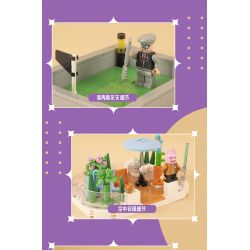 K BOX 10507 non  GIẤC MƠ VUÔNG bộ đồ chơi xếp lắp ráp ghép mô hình Modular Buildings FANTASY PLAZA Mô Hình Nhà Cửa 3140 khối