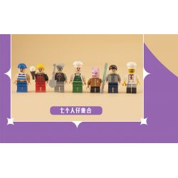 K BOX 10507 non  GIẤC MƠ VUÔNG bộ đồ chơi xếp lắp ráp ghép mô hình Modular Buildings FANTASY PLAZA Mô Hình Nhà Cửa 3140 khối