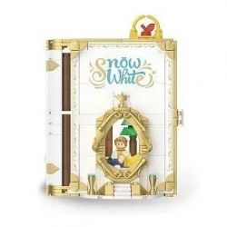 WEKKI 506183 non  RỪNG NỤ HÔN TUYẾT TRẮNG bộ đồ chơi xếp lắp ráp ghép mô hình FAIRY TALE BOOK SNOW WHITE