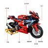PanlosBrick 672008 Panlos Brick 672008 non  HONDA CBR1000RR PHIÊN BẢN ĐƯỜNG ĐUA bộ đồ chơi xếp lắp ráp ghép mô hình  Kỹ Thuật Công Nghệ Cao Mô Hình Phương Tiện 1017 khối