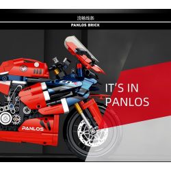 PanlosBrick 672008 Panlos Brick 672008 non  HONDA CBR1000RR PHIÊN BẢN ĐƯỜNG ĐUA bộ đồ chơi xếp lắp ráp ghép mô hình  Kỹ Thuật Công Nghệ Cao Mô Hình Phương Tiện 1017 khối