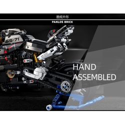 PanlosBrick 672007 Panlos Brick 672007 non  SUZUKI B-KING SUPER STREET FIGHTER tỷ lệ 1:6 bộ đồ chơi xếp lắp ráp ghép mô hình  Kỹ Thuật Công Nghệ Cao Mô Hình Phương Tiện 1056 khối