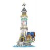 REOBRIX 66028 non  HẢI ĐĂNG bộ đồ chơi xếp lắp ráp ghép mô hình EUROPEAN CENTURY LIGHTHOUSE 3228 khối
