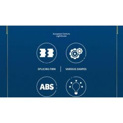 REOBRIX 66028 non  HẢI ĐĂNG bộ đồ chơi xếp lắp ráp ghép mô hình EUROPEAN CENTURY LIGHTHOUSE 3228 khối