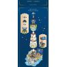 REOBRIX 66028 non  HẢI ĐĂNG bộ đồ chơi xếp lắp ráp ghép mô hình EUROPEAN CENTURY LIGHTHOUSE 3228 khối