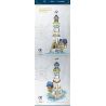 REOBRIX 66028 non  HẢI ĐĂNG bộ đồ chơi xếp lắp ráp ghép mô hình EUROPEAN CENTURY LIGHTHOUSE 3228 khối