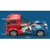 REOBRIX 11008 non  XE TẢI HIỆP SĨ SẮT VOLVO bộ đồ chơi xếp lắp ráp ghép mô hình  IRON KNIGHT / DARK KINGHT Kỹ Thuật Công Nghệ Cao Mô Hình Phương Tiện 2116 khối