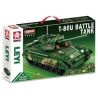 LEYI 66018 non  XE TĂNG T-80U bộ đồ chơi xếp lắp ráp ghép mô hình Military Army T-80U BATTLE TANK Quân Sự Bộ Đội 592 khối
