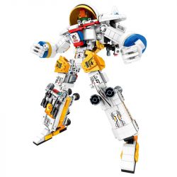 SEMBO 203331 203332 203333 203334 non  NGƯỜI BẢO VỆ KHÔNG KHÍ bộ đồ chơi xếp lắp ráp ghép mô hình Creator SEA OF STARS Sáng Tạo 892 khối