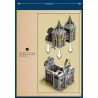 REOBRIX 66027 non  NHÀ THỜ bộ đồ chơi xếp lắp ráp ghép mô hình EUROPEAN CENTURY CHURCHES 3468 khối