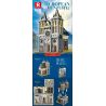 REOBRIX 66027 non  NHÀ THỜ bộ đồ chơi xếp lắp ráp ghép mô hình EUROPEAN CENTURY CHURCHES 3468 khối