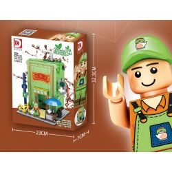 DK 7029 non  CỬA HÀNG TRÀ THẢO DƯỢC bộ đồ chơi xếp lắp ráp ghép mô hình City Thành Phố 558 khối