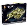 PanlosBrick 628010 Panlos Brick 628010 non  XE TĂNG HẠNG NẶNG T28 bộ đồ chơi xếp lắp ráp ghép mô hình Military Army T28 HEAVY TANK Quân Sự Bộ Đội 2986 khối