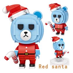 LOZ 1311 non  TRỨNG MÙ GẤU HAMAHAMA bộ đồ chơi xếp lắp ráp ghép mô hình BANGBANGBEAR