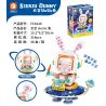 FORANGE FC8126 8126 non  THỎ SISIU bộ đồ chơi xếp lắp ráp ghép mô hình SIUSIU BUNNY 314 khối