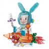FORANGE FC8120 8120 non  THỎ BIUBIU KHÔNG GIAN bộ đồ chơi xếp lắp ráp ghép mô hình Chinese Traditional Festivals BIUBIU BUNNY Lễ Hội Cổ Truyền 367 khối