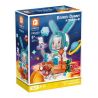 FORANGE FC8120 8120 non  THỎ BIUBIU KHÔNG GIAN bộ đồ chơi xếp lắp ráp ghép mô hình Chinese Traditional Festivals BIUBIU BUNNY Lễ Hội Cổ Truyền 367 khối