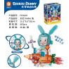 FORANGE FC8120 8120 non  THỎ BIUBIU KHÔNG GIAN bộ đồ chơi xếp lắp ráp ghép mô hình Chinese Traditional Festivals BIUBIU BUNNY Lễ Hội Cổ Truyền 367 khối