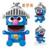 LOZ 1313 non  TRỨNG MÙ ĐƯỜNG MÈ bộ đồ chơi xếp lắp ráp ghép mô hình Movie & Game SESAME STREET Phim Và Trò Chơi