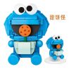 LOZ 1313 non  TRỨNG MÙ ĐƯỜNG MÈ bộ đồ chơi xếp lắp ráp ghép mô hình Movie & Game SESAME STREET Phim Và Trò Chơi