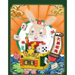 FORANGE FC8119 8119 non  ĐẠI TRIỂN HỒNG ĐỒ bộ đồ chơi xếp lắp ráp ghép mô hình Chinese Traditional Festivals Lễ Hội Cổ Truyền 391 khối