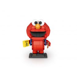 LOZ 4108 non  ĐƯỜNG MÈ bộ đồ chơi xếp lắp ráp ghép mô hình Movie & Game SESAME STREET Phim Và Trò Chơi 707 khối