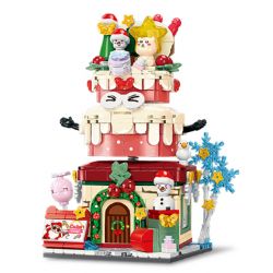 GEKKOSHA 801009 non  BÁNH LẮC bộ đồ chơi xếp lắp ráp ghép mô hình