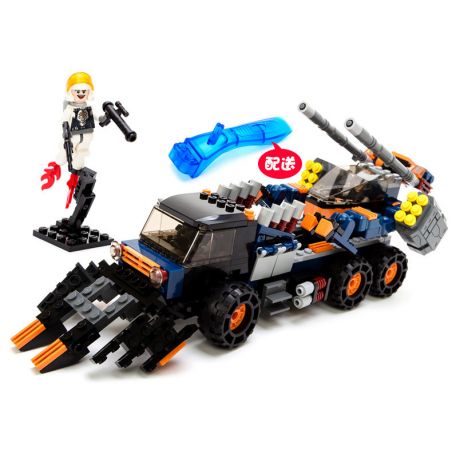 GUDI 8617 non  MÁY BAY CHIẾN ĐẤU TẤN CÔNG MỌI ĐỊA HÌNH bộ đồ chơi xếp lắp ráp ghép mô hình Star Wars STAR CONTEND FOR HEGEMONY Chiến Tranh Giữa Các Vì Sao 401 khối