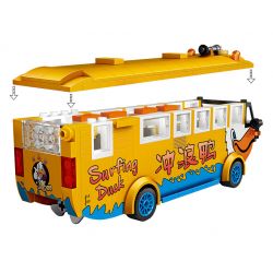 LOZ 1115 non  XE BUÝT VỊT LƯỚT SÓNG bộ đồ chơi xếp lắp ráp ghép mô hình 546 khối