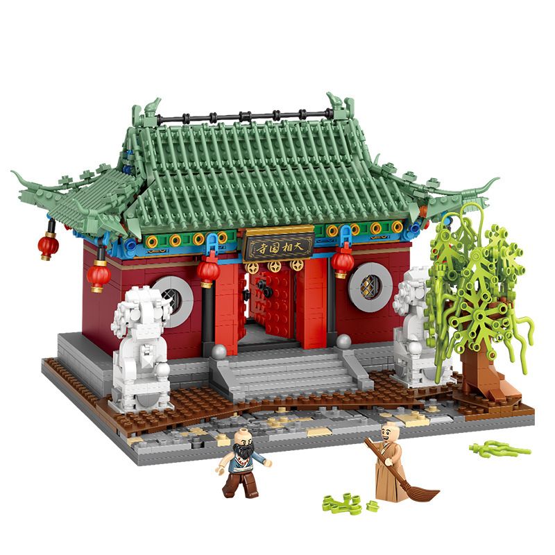 LOZ 1055 non  CHÙA DAISHOKOKUJI bộ đồ chơi xếp lắp ráp ghép mô hình 2220 khối