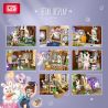 LOZ 1065 non  NGÔI NHÀ TRÊN CÂY YÊU TINH bộ đồ chơi xếp lắp ráp ghép mô hình Girl ELVES TREE HOUSE Con Gái 3991 khối