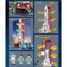 SEMBO 203336 non  RA MẮT TRUNG TÂM XE bộ đồ chơi xếp lắp ráp ghép mô hình Space SEA OF STARS Thám Hiểm Không Gian 728 khối