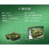 SEMBO 203146 non  XE CHIẾN ĐẤU BỘ BINH BÁNH XÍCH ZBD-04 bộ đồ chơi xếp lắp ráp ghép mô hình Military Army ZBD-04 INFANTRY FIGHTING VEHICLE Quân Sự Bộ Đội 744 khối