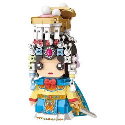 LOZ 1550 non  QUỐC TRIỀU NẮM QUYỀN BÁ VƯƠNG BIỆT CƠ NGỌC bộ đồ chơi xếp lắp ráp ghép mô hình Lung Tung Thuộc Nhiều Thể Loại 370 khối