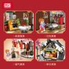 LOZ 1240 non  NGÔI NHÀ MÙA XUÂN bộ đồ chơi xếp lắp ráp ghép mô hình Chinese Traditional Festivals Lễ Hội Cổ Truyền 891 khối
