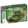 SEMBO 203145 non  XE TĂNG CHIẾN ĐẤU CHỦ LỰC 99B bộ đồ chơi xếp lắp ráp ghép mô hình Military Army 99B MAIN BATTLE TANK Quân Sự Bộ Đội 932 khối