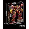 LY 76079 non  KẺ BÁO THÙ CÔNG LÝ bộ đồ chơi xếp lắp ráp ghép mô hình Marvel Super Heroes IRON HERO Siêu Anh Hùng Marvel 1852 khối