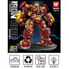 LY 76079 non  KẺ BÁO THÙ CÔNG LÝ bộ đồ chơi xếp lắp ráp ghép mô hình Marvel Super Heroes IRON HERO Siêu Anh Hùng Marvel 1852 khối