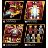 LY 76079 non  KẺ BÁO THÙ CÔNG LÝ bộ đồ chơi xếp lắp ráp ghép mô hình Marvel Super Heroes IRON HERO Siêu Anh Hùng Marvel 1852 khối