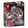 LY 76060 non  CỖ MÁY SIÊU CHIẾN TRANH bộ đồ chơi xếp lắp ráp ghép mô hình Marvel Super Heroes HEROES STEEL MECHA Siêu Anh Hùng Marvel 1418 khối